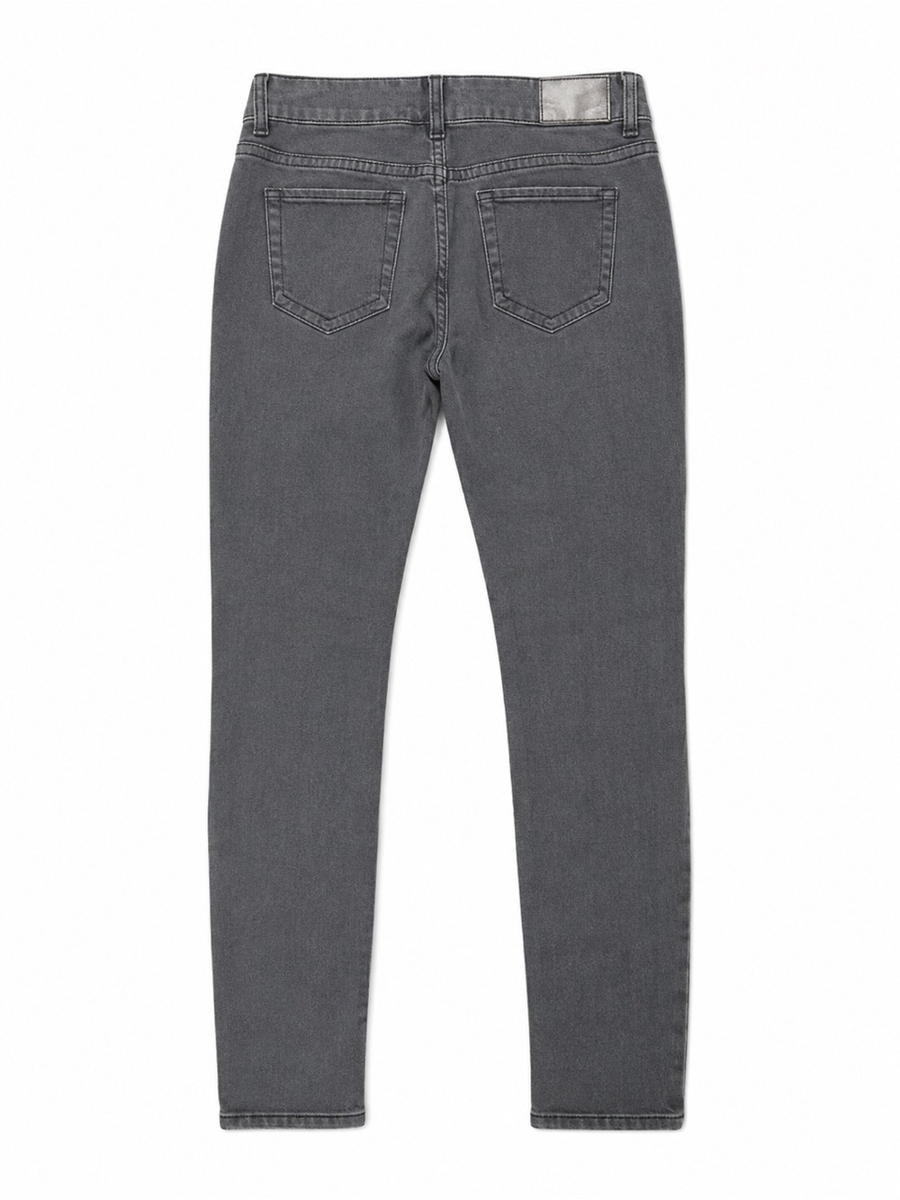 Maurices Black Skinny Jeans Womens Small Coated Stretch Denim Mid Rise 30 Inseam - Picture 2 of 6